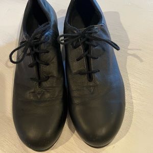 Gently Used BLOCH Genuine leather Split-sole tap shoes size 8M dance wear